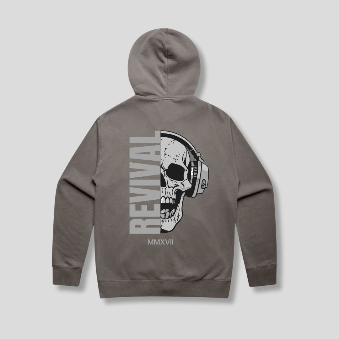 Revival "Skull" Zip Hoodie